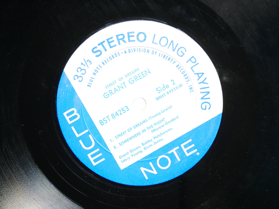 GRANT GREEN Street Of Dreams LP BLUE NOTE BST 84253 US 1967 RVG Bobby Hutcherson