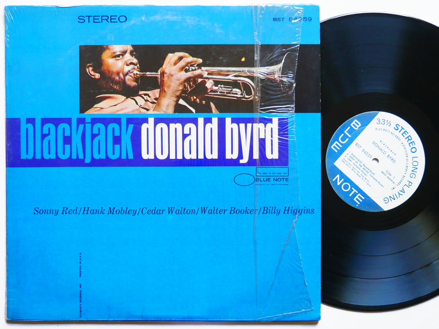 DONALD BYRD Blackjack LP BLUE NOTE BST 84259 US 1967 Hank Mobley Sonny Red CLEAN
