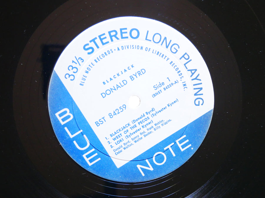 DONALD BYRD Blackjack LP BLUE NOTE BST 84259 US 1967 Hank Mobley Sonny Red CLEAN