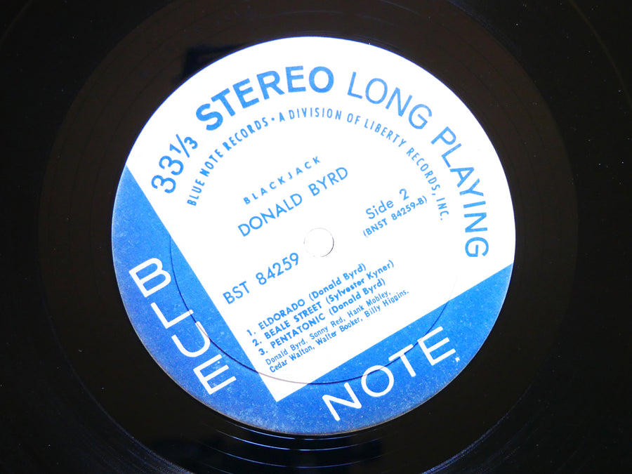 DONALD BYRD Blackjack LP BLUE NOTE BST 84259 US 1967 Hank Mobley Sonny Red CLEAN