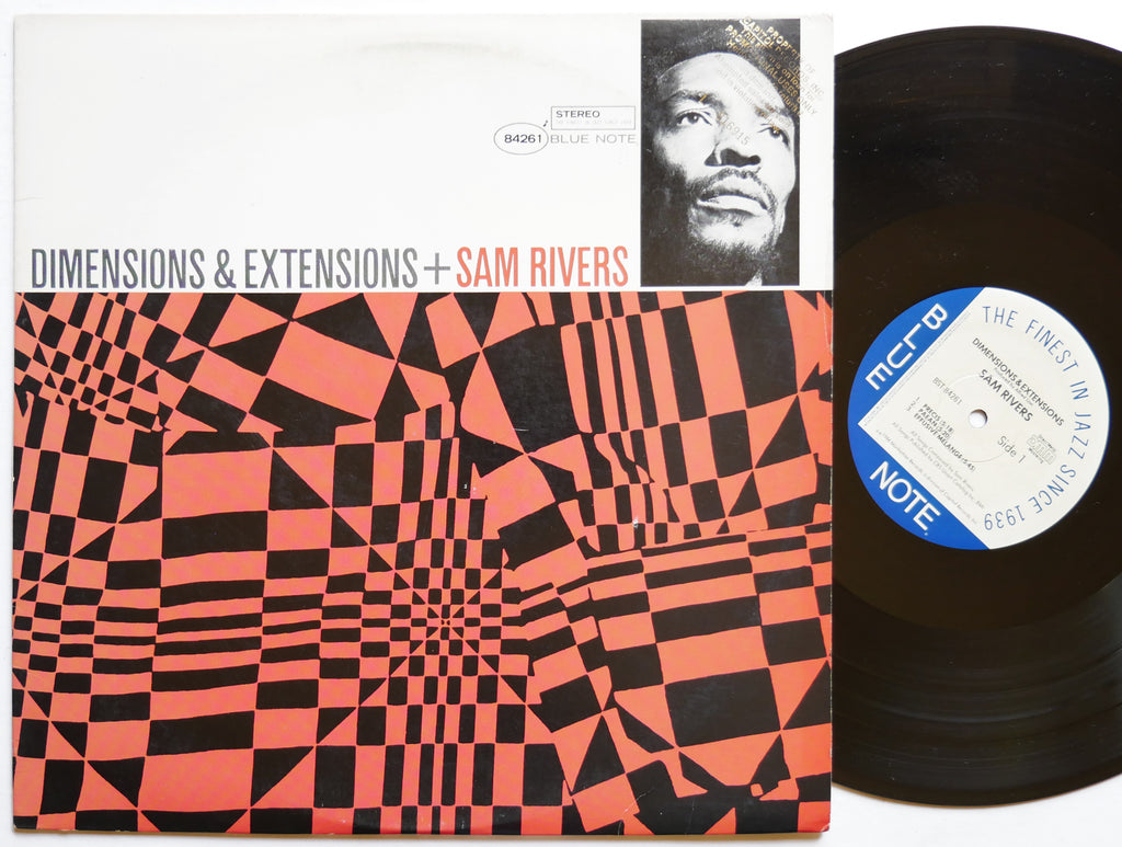SAM RIVERS Dimensions & Extensions LP BLUE NOTE BST 84261 US 1986 Donald Byrd