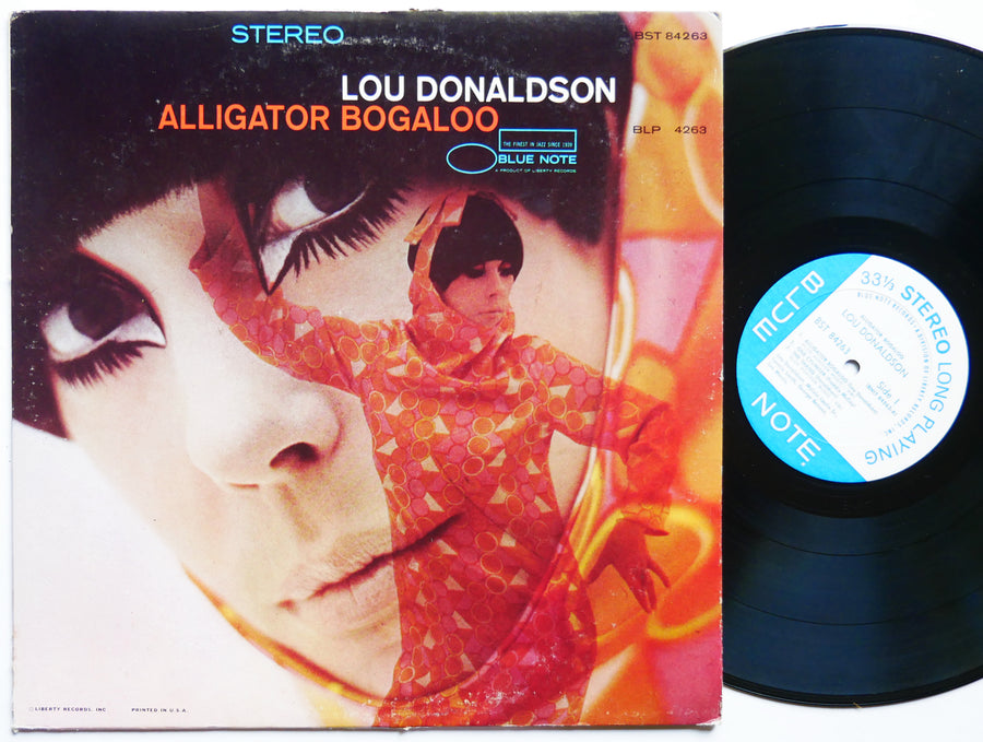 LOU DONALDSON Alligator Bogaloo LP BLUE NOTE BST 84263 Orig US 1967 Lonnie Smith