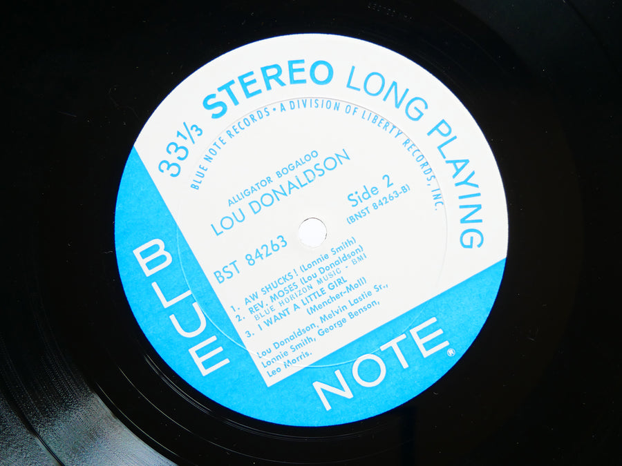 LOU DONALDSON Alligator Bogaloo LP BLUE NOTE BST 84263 Orig US 1967 Lonnie Smith