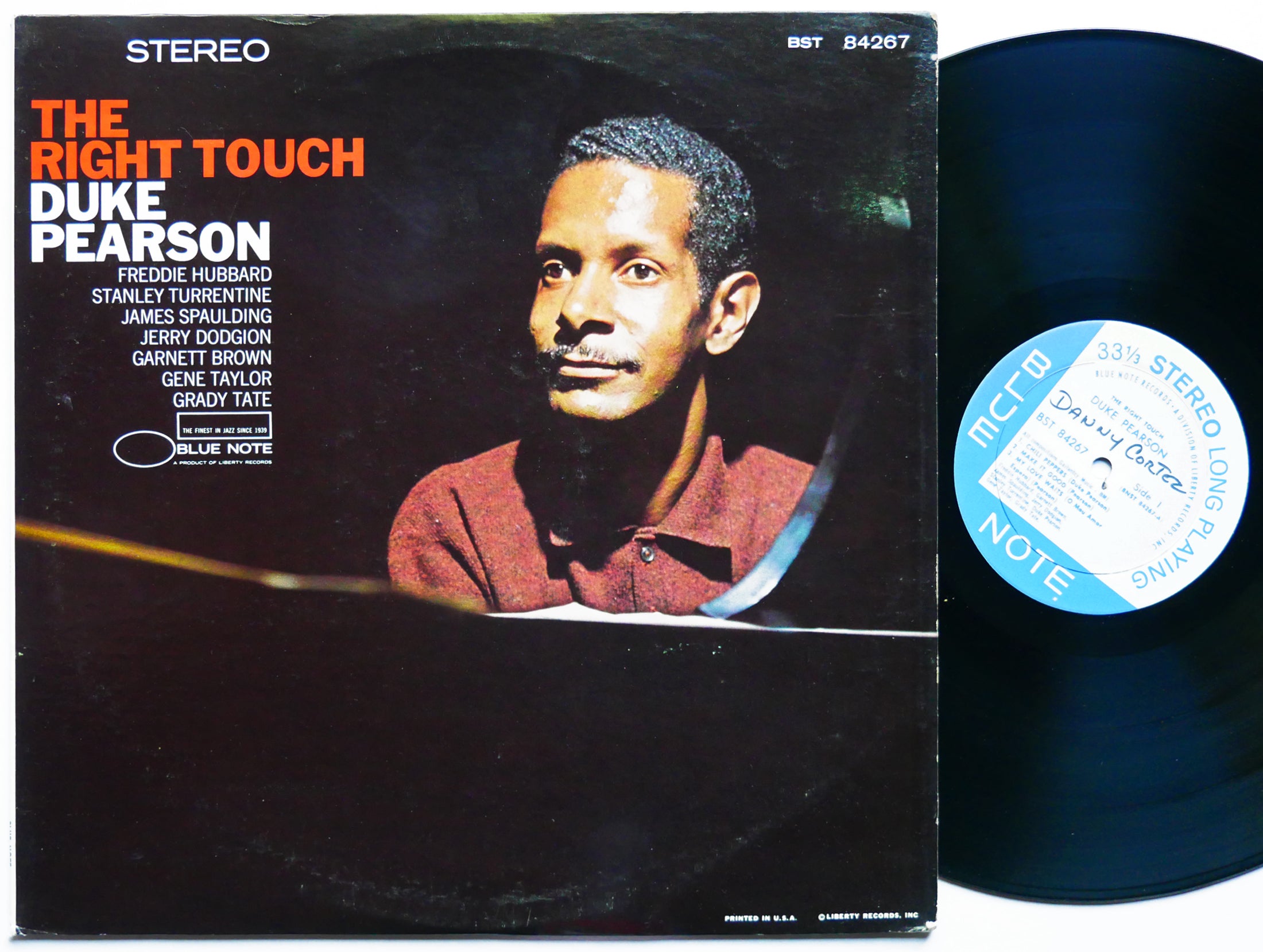 DUKE PEARSON The Right Touch LP BLUE NOTE BST 84267 US 1967 RVG Freddie Hubbard