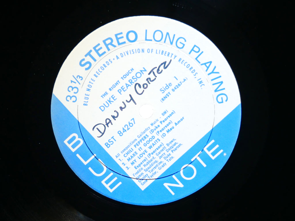 DUKE PEARSON The Right Touch LP BLUE NOTE BST 84267 US 1967 RVG Freddie Hubbard