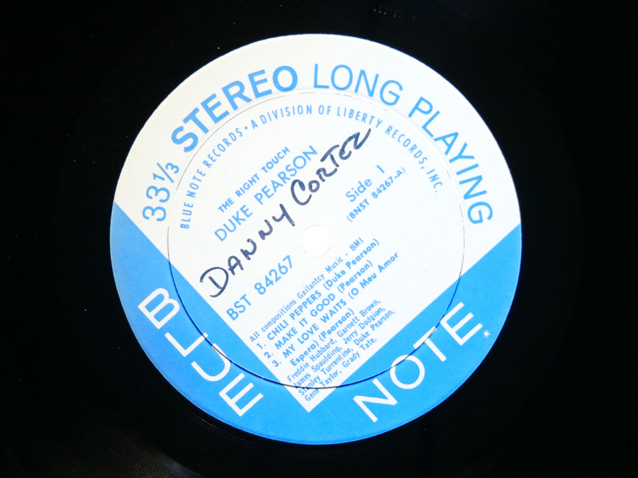 DUKE PEARSON The Right Touch LP BLUE NOTE BST 84267 US 1967 RVG Freddie Hubbard