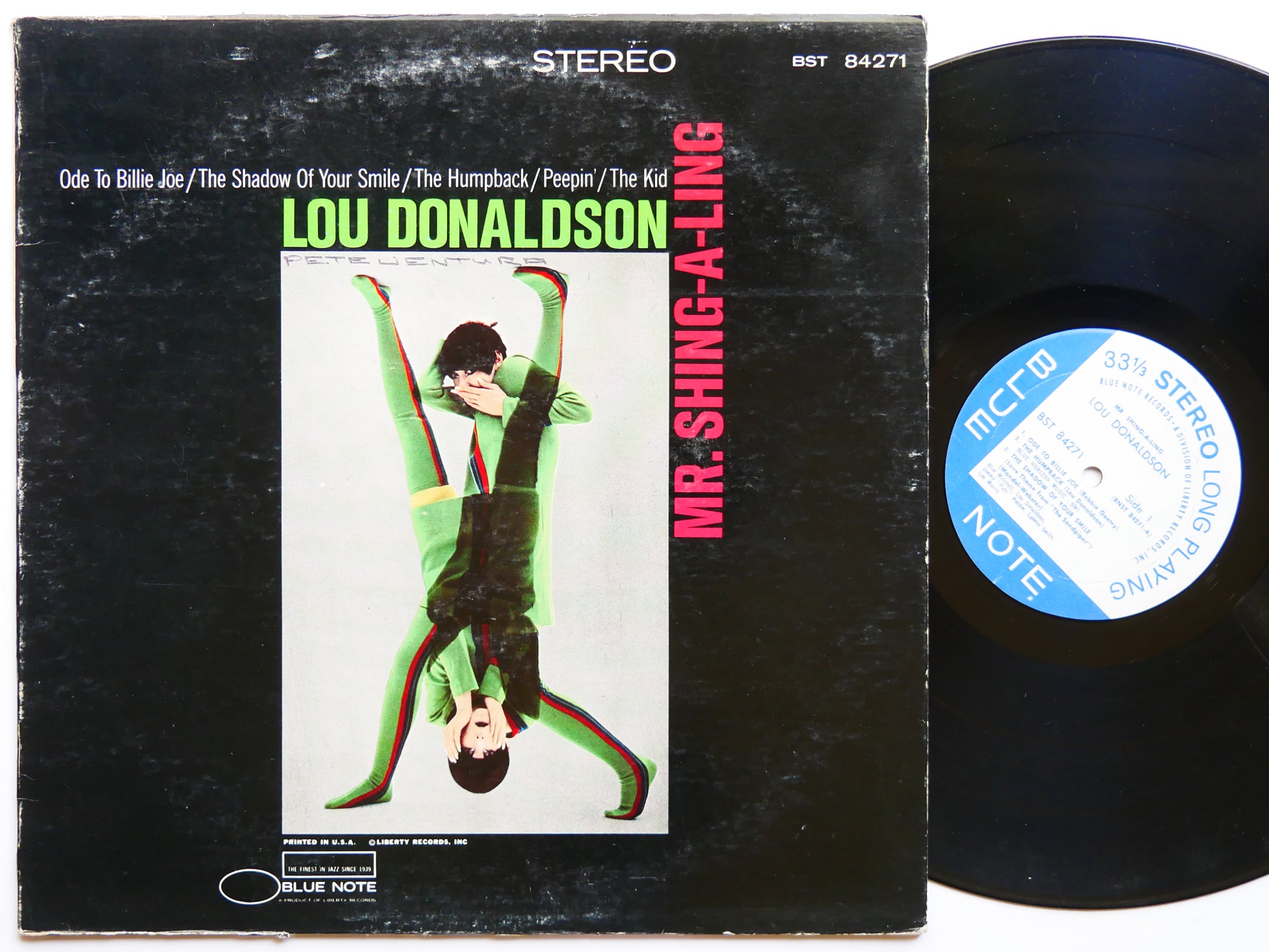 LOU DONALDSON Mr. Shing-A-Ling LP BLUE NOTE BST 84271 US 1967 RVG Blue Mitchell