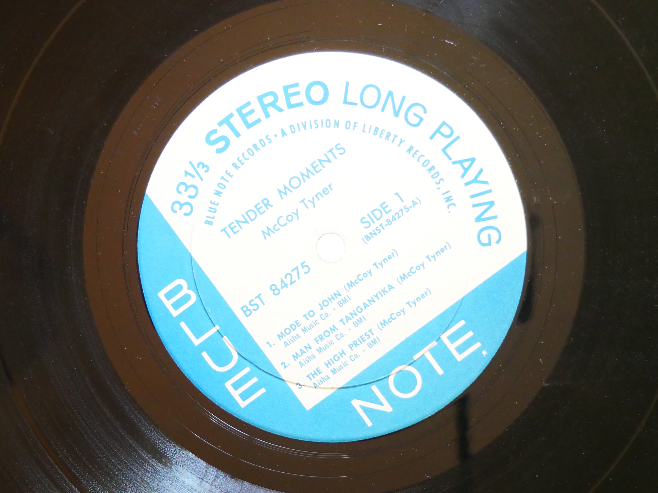 MCCOY TYNER Tender Moments LP BLUE NOTE 84275 US 1968 RVG LIBERTY Bennie Maupin