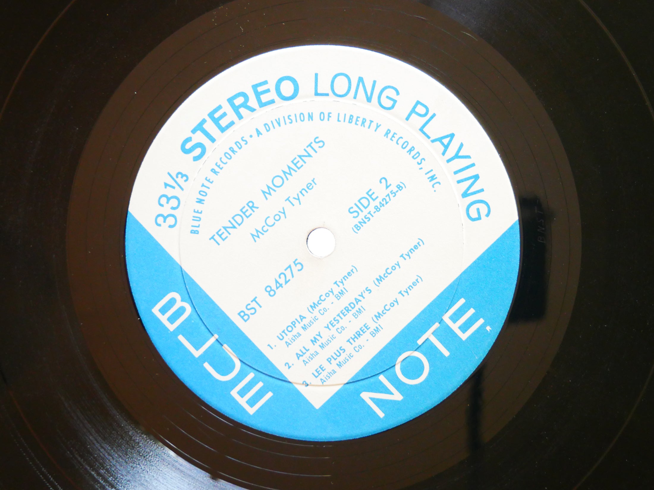 MCCOY TYNER Tender Moments LP BLUE NOTE 84275 US 1968 RVG LIBERTY Bennie Maupin