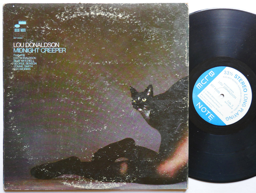 LOU DONALDSON Midnight Creeper LP BLUE NOTE BST 84280 US 1968 RVG Blue Mitchell