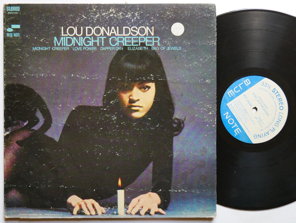 LOU DONALDSON Midnight Creeper LP BLUE NOTE BST 84280 US 1968 RVG Blue Mitchell