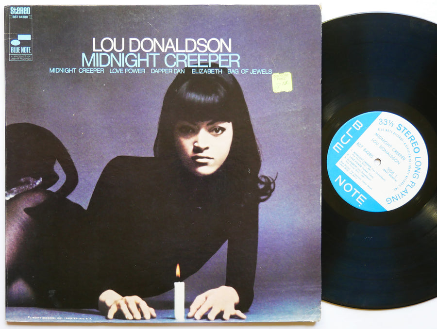 LOU DONALDSON Midnight Creeper LP BLUE NOTE BST 84280 US 1968 Blue Mitchell VG+
