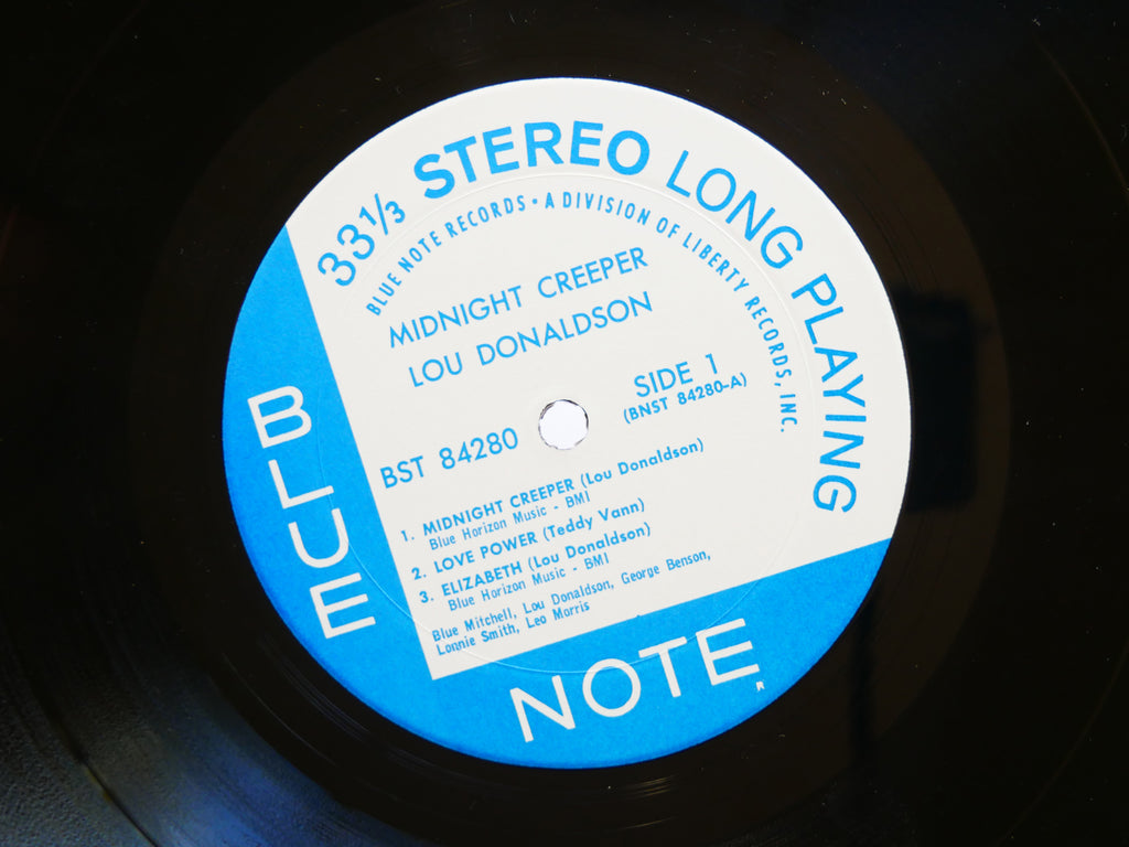 LOU DONALDSON Midnight Creeper LP BLUE NOTE BST 84280 US 1968 Blue Mitchell VG+