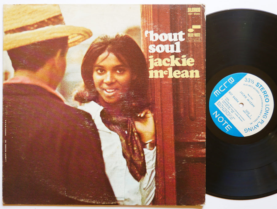 JACKIE MCLEAN 'Bout Soul LP BLUE NOTE 84284 JAZZ Grachan Moncur III Rashied Ali