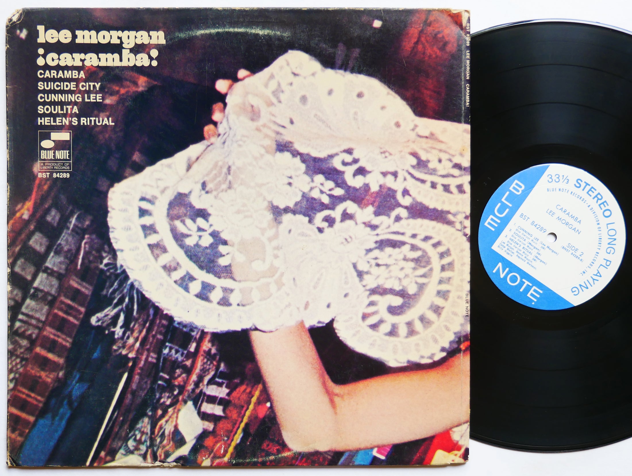 LEE MORGAN Caramba LP BLUE NOTE BST 84289 US '68 RVG Bennie Maupin Billy Higgins