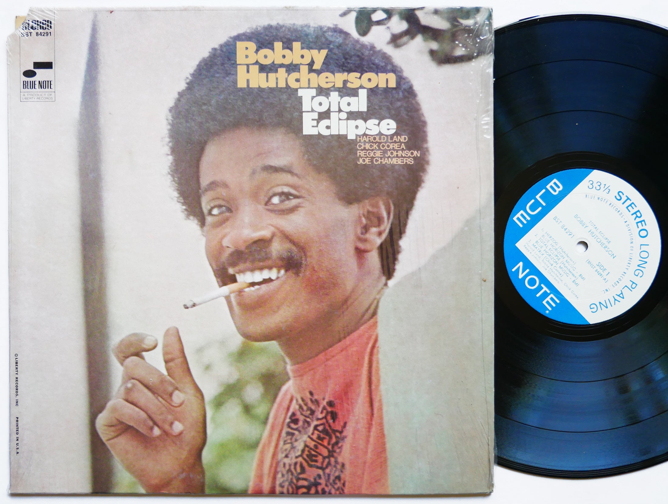 BOBBY HUTCHERSON Total Eclipse LP BLUE NOTE BST 84291 US 1968 Harold Land VG+