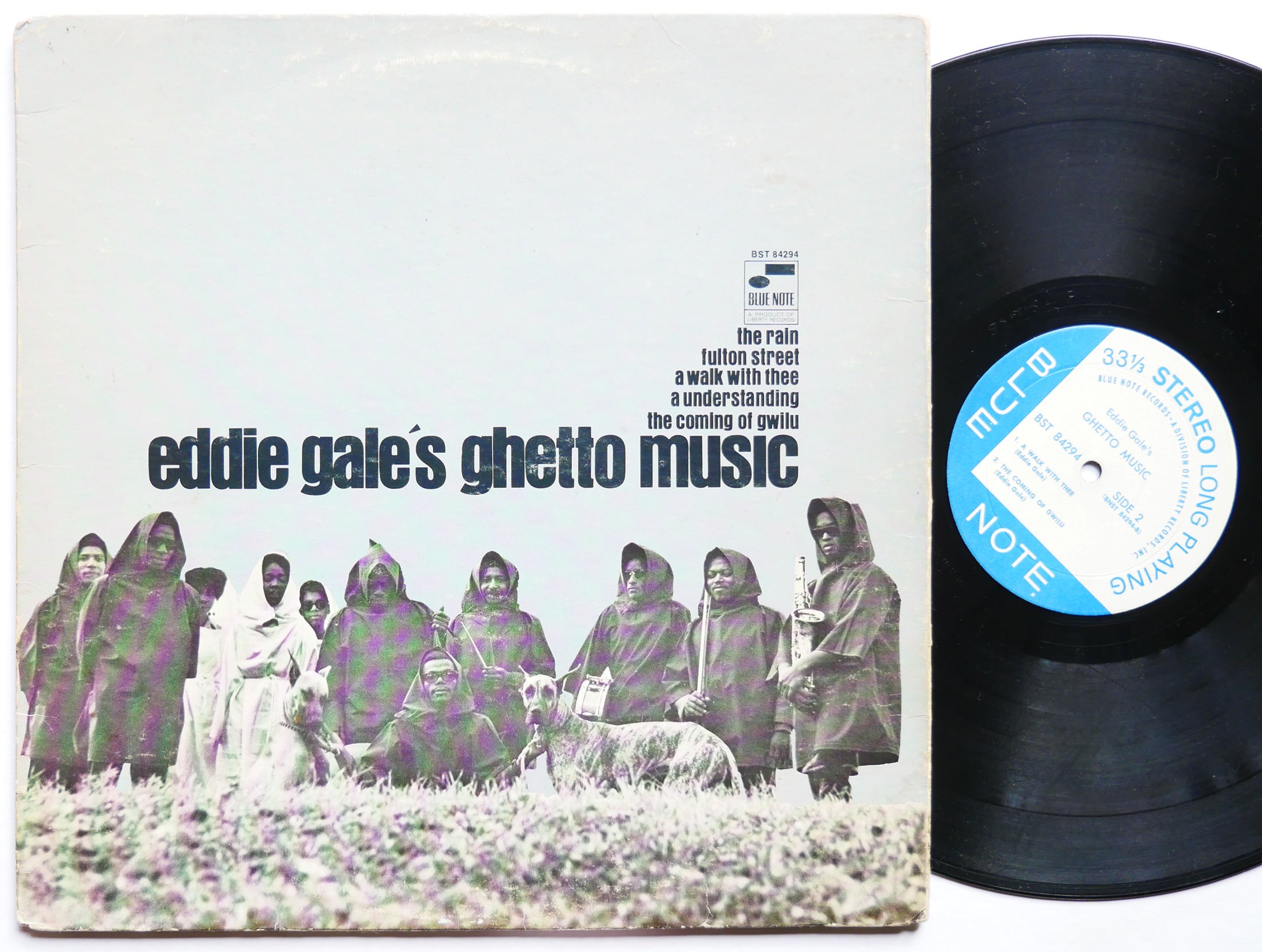 EDDIE GALE Ghetto Music LP BLUE NOTE BST 84294 US 1968 RVG Spiritual