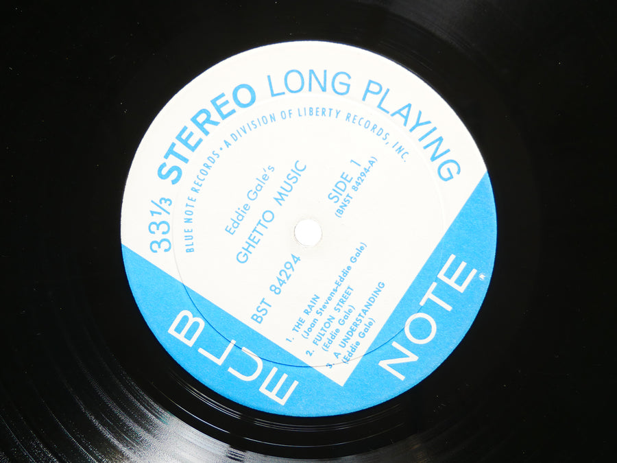 EDDIE GALE Ghetto Music LP BLUE NOTE BST 84294 US 1968 RVG Spiritual