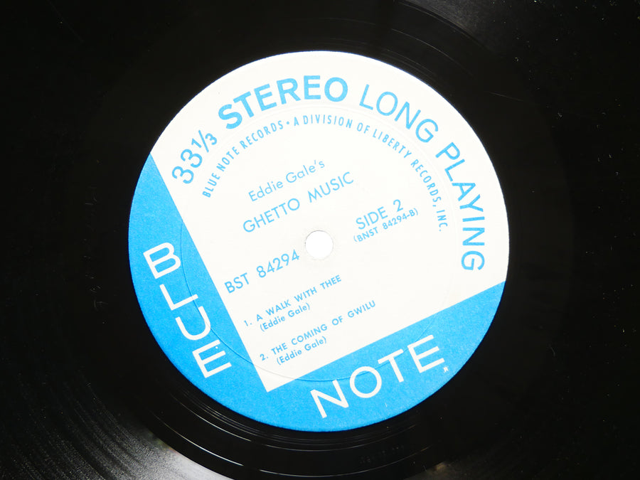 EDDIE GALE Ghetto Music LP BLUE NOTE BST 84294 US 1968 RVG Spiritual
