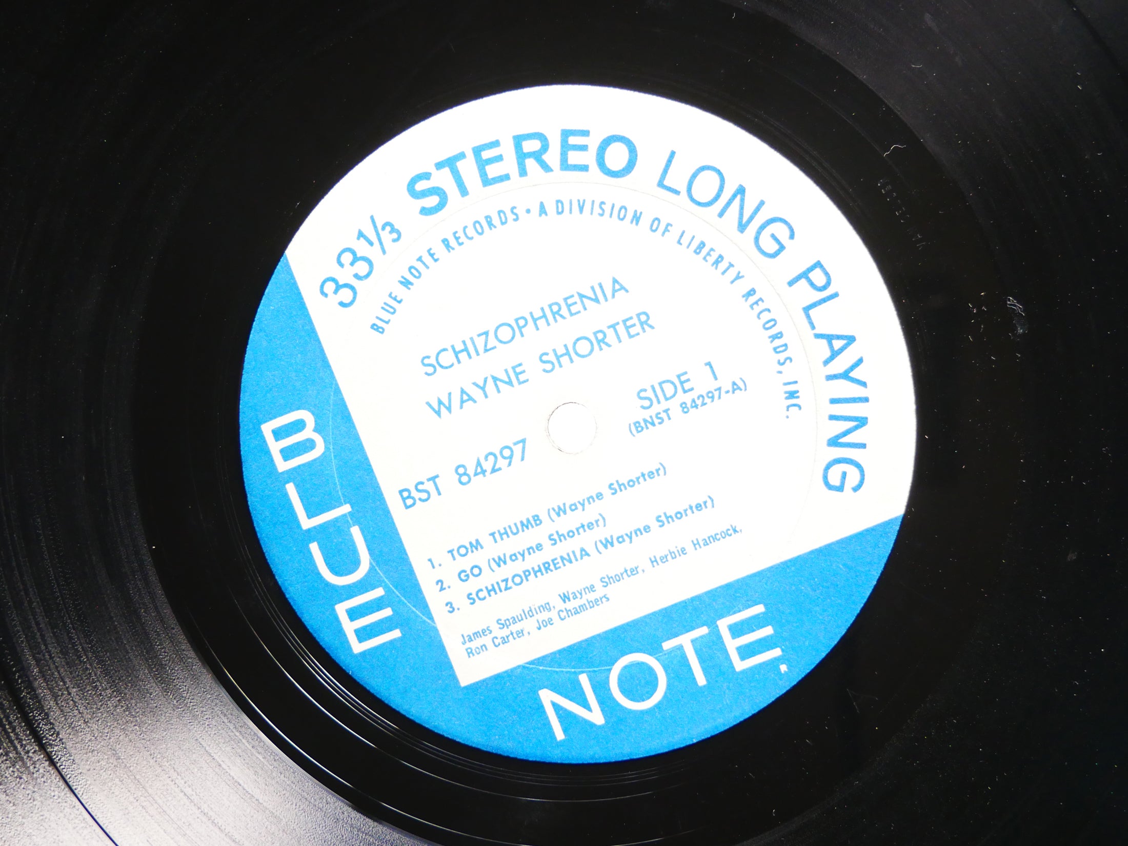 WAYNE SHORTER Schizophrenia LP BLUE NOTE 84297 RVG Curtis Fuller Herbie Hancock