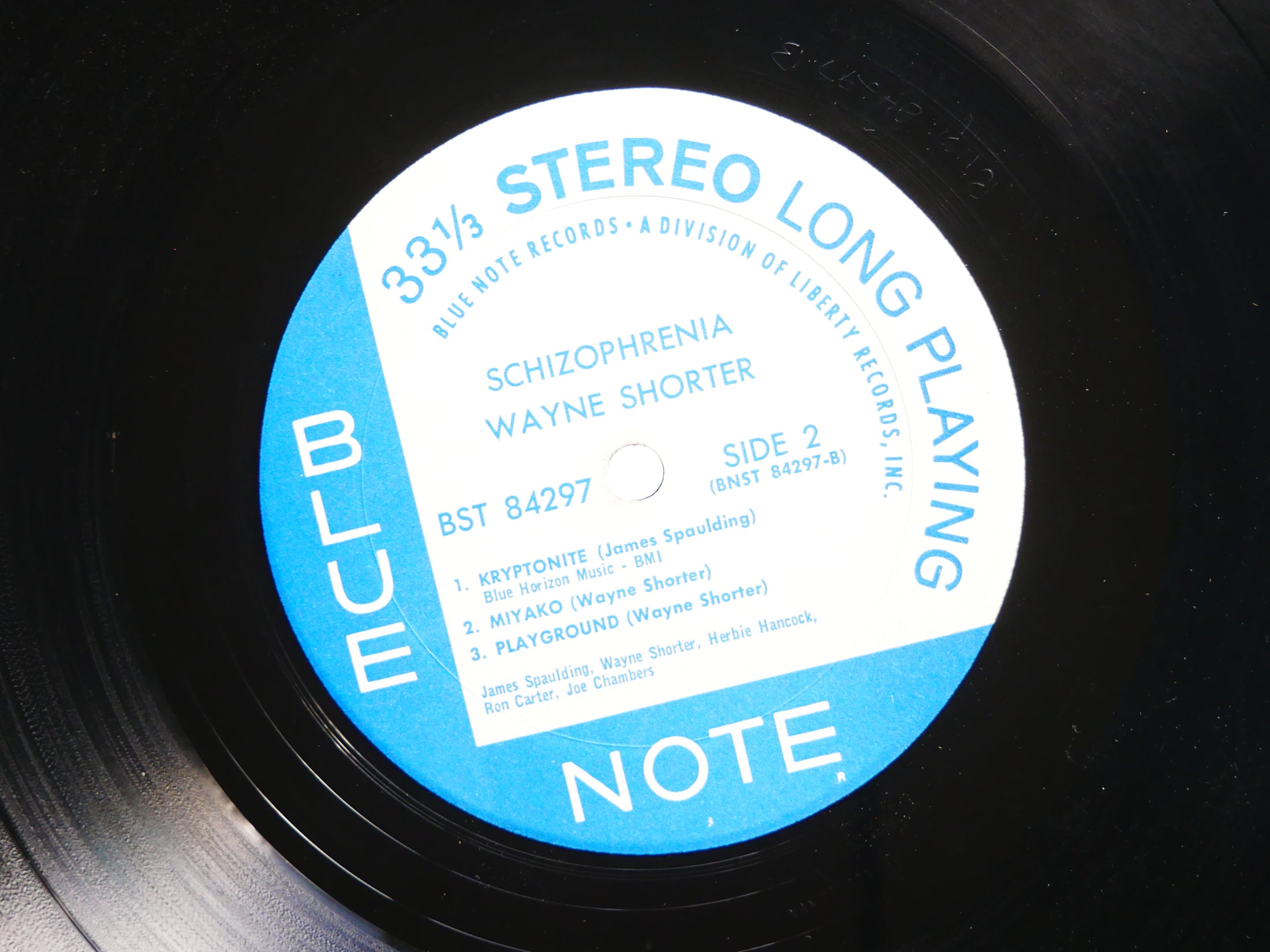 WAYNE SHORTER Schizophrenia LP BLUE NOTE 84297 RVG Curtis Fuller Herbie Hancock