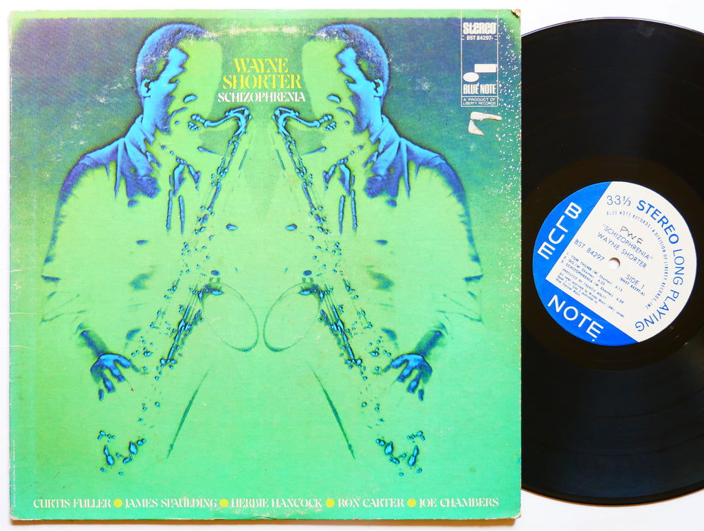 WAYNE SHORTER Schizophrenia LP BLUE NOTE 84297 RVG Curtis Fuller Herbie Hancock