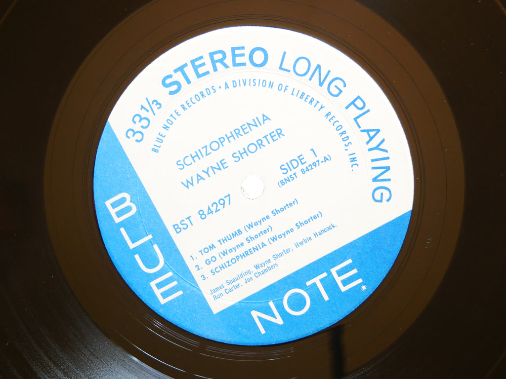 WAYNE SHORTER Schizophrenia LP BLUE NOTE 84297 RVG Curtis Fuller Herbie Hancock