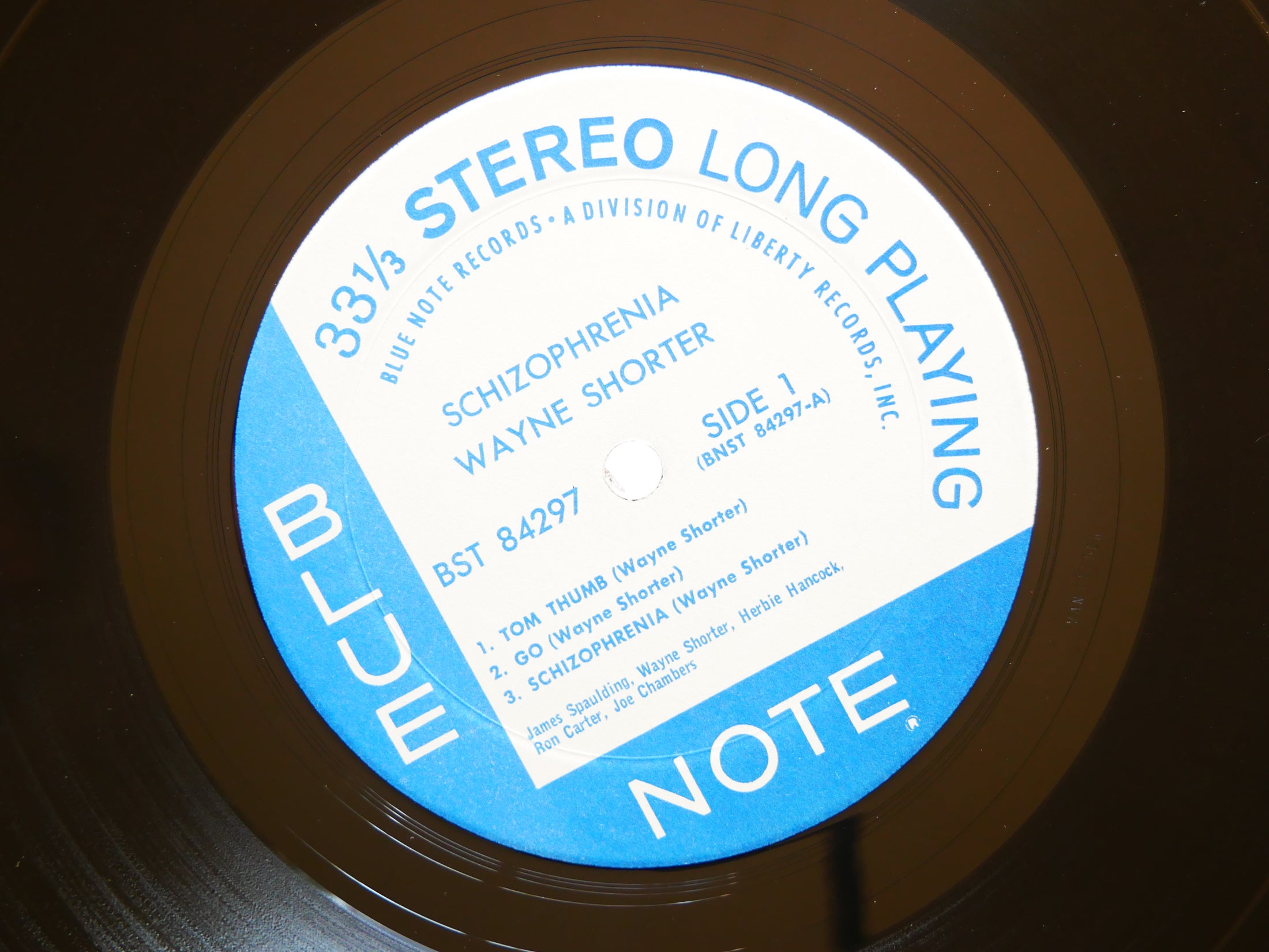 WAYNE SHORTER Schizophrenia LP BLUE NOTE 84297 RVG Curtis Fuller Herbie Hancock