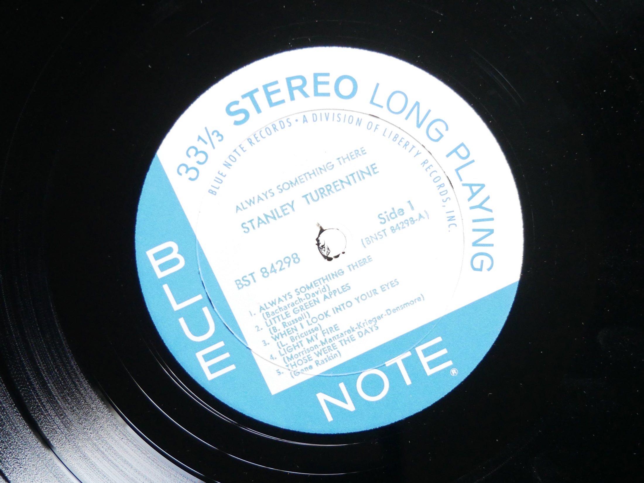 STANLEY TURRENTINE Always Something There LP BLUE NOTE BST 84298 Herbie Hancock