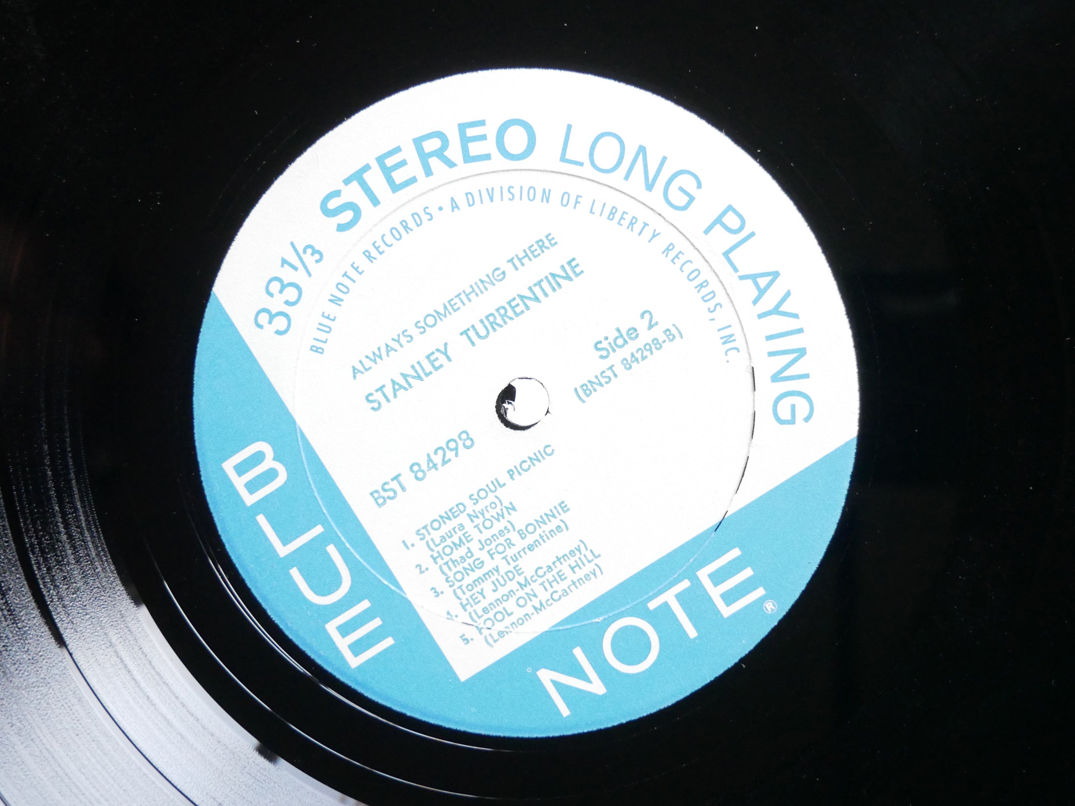 STANLEY TURRENTINE Always Something There LP BLUE NOTE BST 84298 Herbie Hancock
