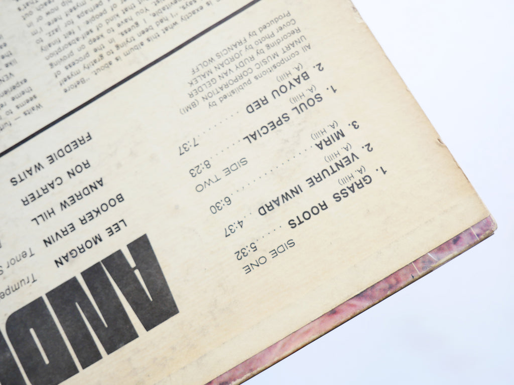 ANDREW HILL Grass Roots LP BLUE NOTE BST 84303 US 1968 Lee Morgan Booker Ervin