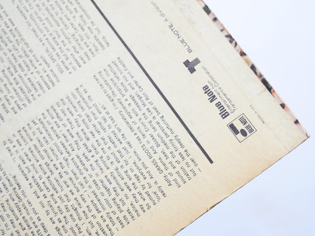 ANDREW HILL Grass Roots LP BLUE NOTE BST 84303 US 1968 Lee Morgan Booker Ervin