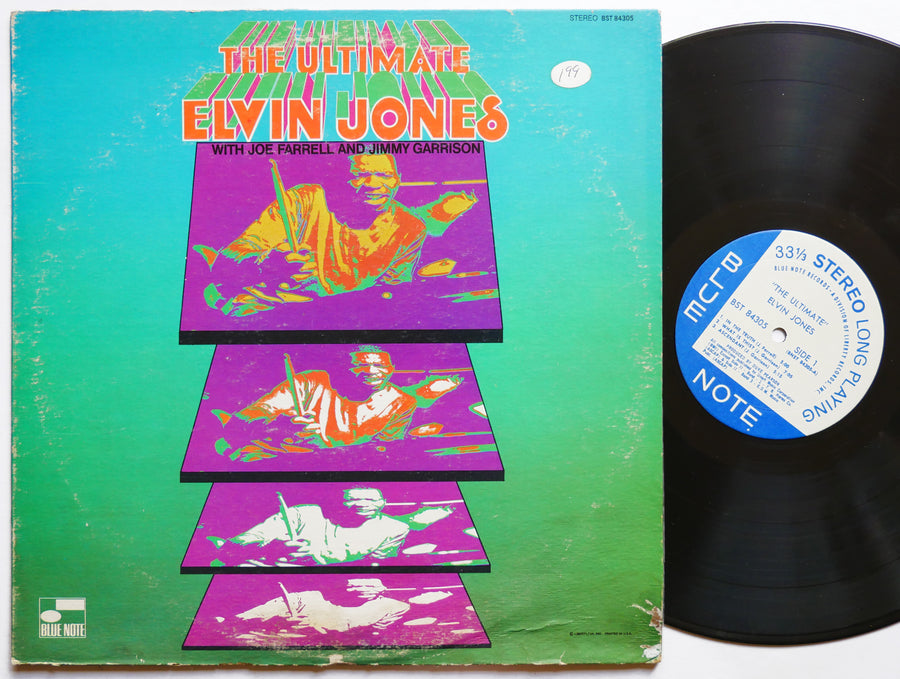 ELVIN JONES The Ultimate LP BLUE NOTE 84305 US 1969 Joe Farrell Jimmy Garrison