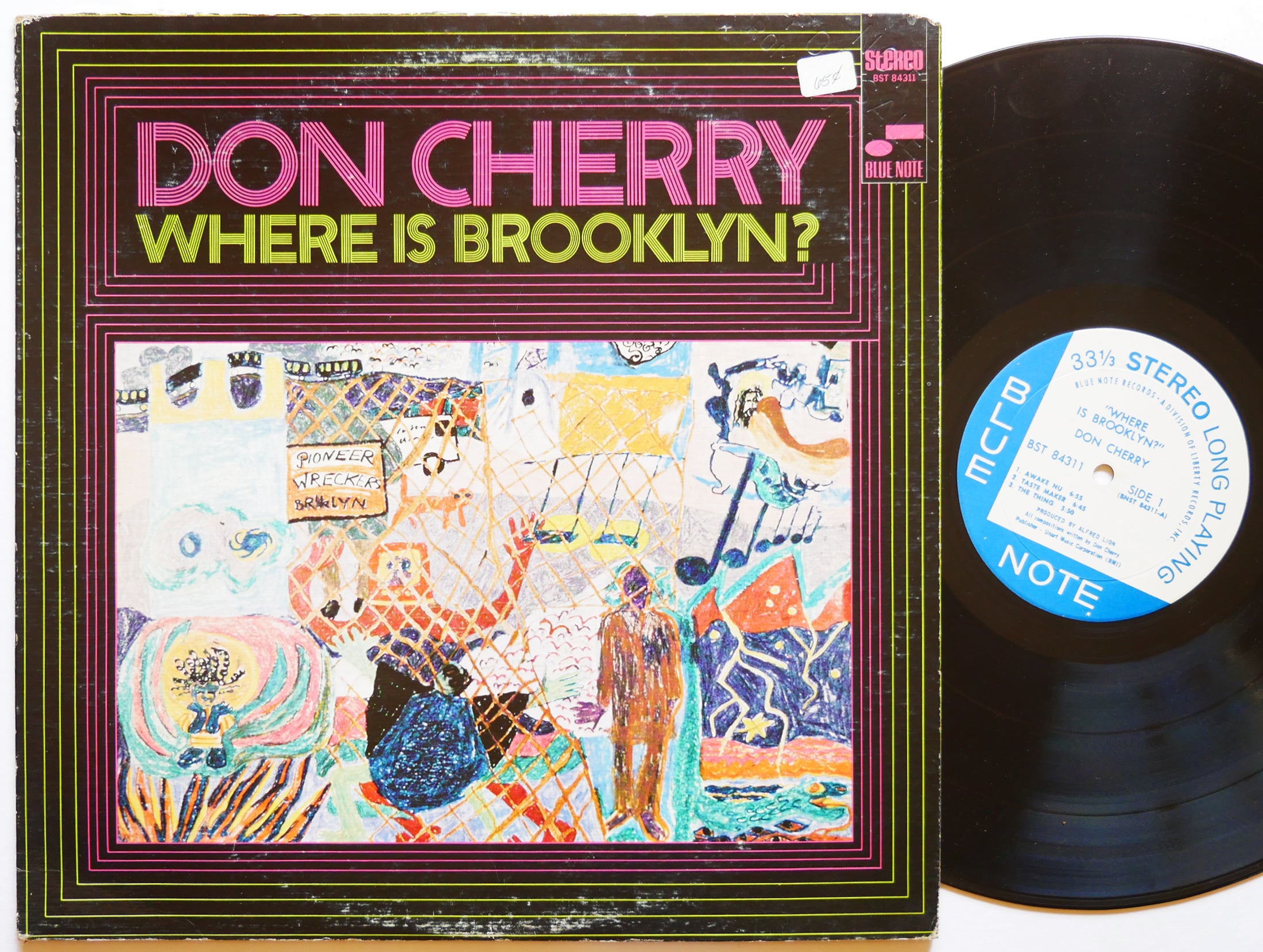 DON CHERRY Where Is Brooklyn? LP BLUE NOTE BST 84311 US 1969 RVG Pharoah Sanders
