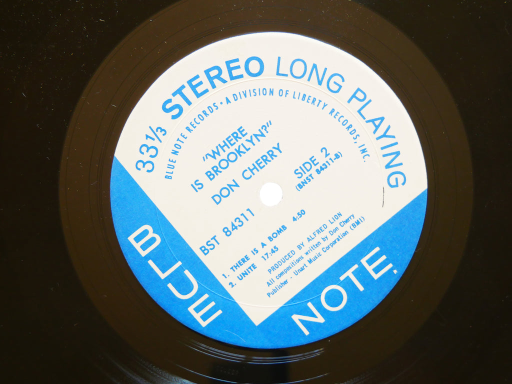 DON CHERRY Where Is Brooklyn? LP BLUE NOTE BST 84311 US 1969 RVG Pharoah Sanders
