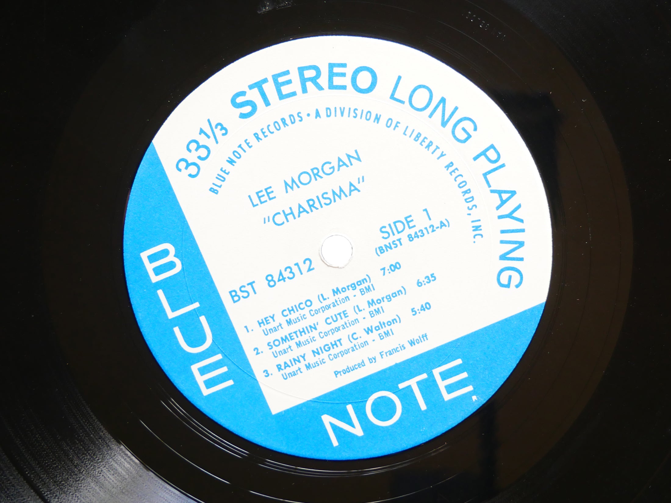 LEE MORGAN Charisma LP BLUE NOTE BST 84312 US 1969 RVG Hank Mobley Jackie McLean