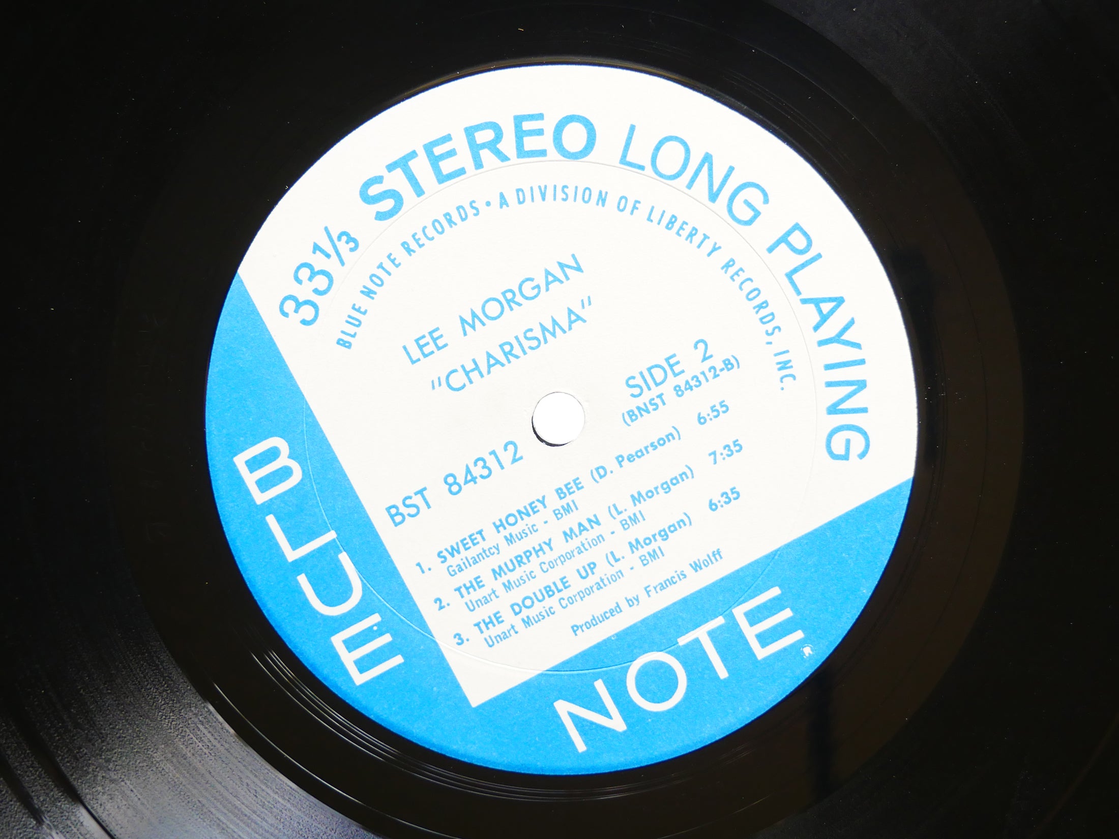 LEE MORGAN Charisma LP BLUE NOTE BST 84312 US 1969 RVG Hank Mobley Jackie McLean