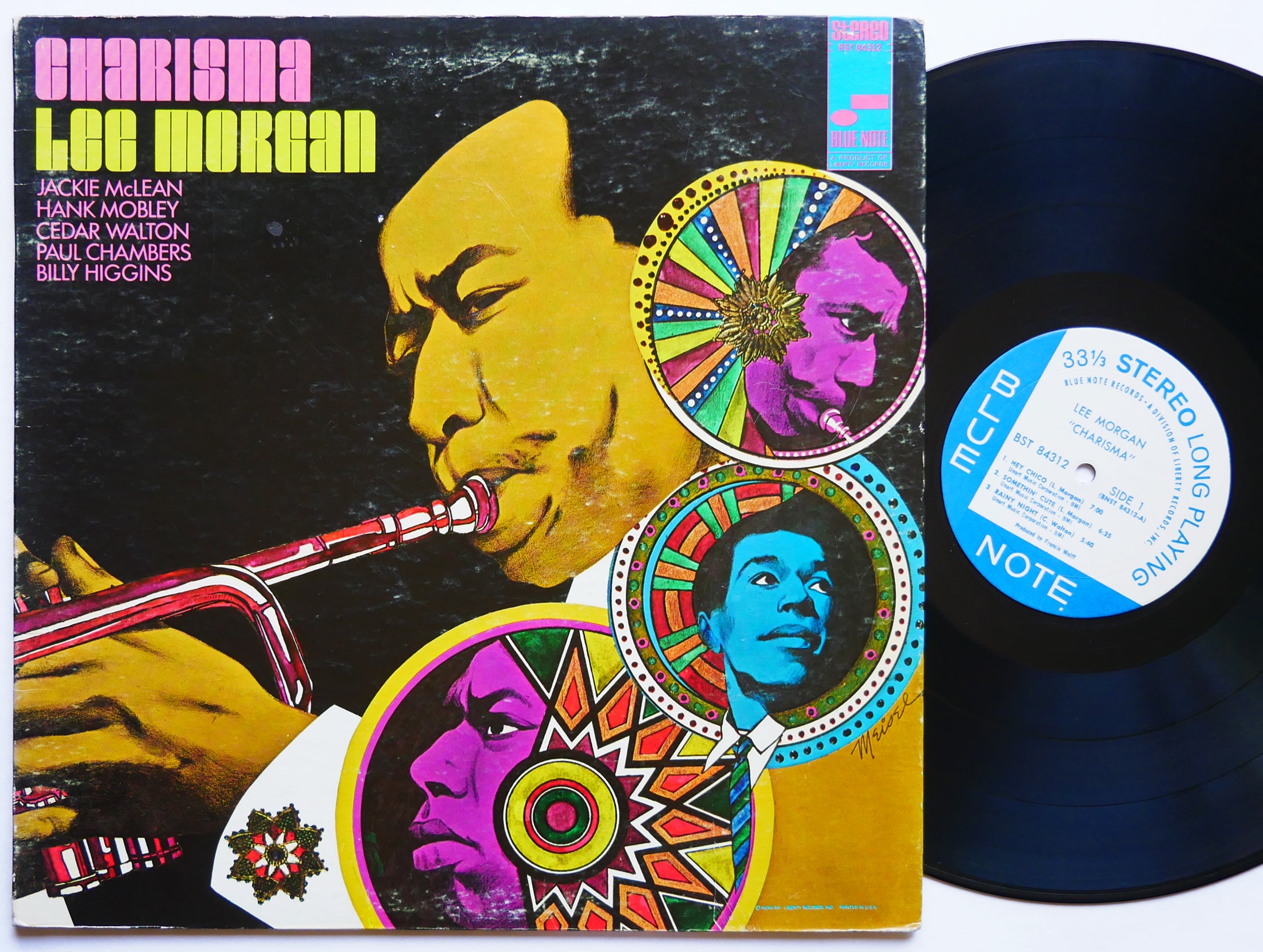 LEE MORGAN Charisma LP BLUE NOTE BST 84312 US 1969 RVG Hank Mobley Jackie McLean