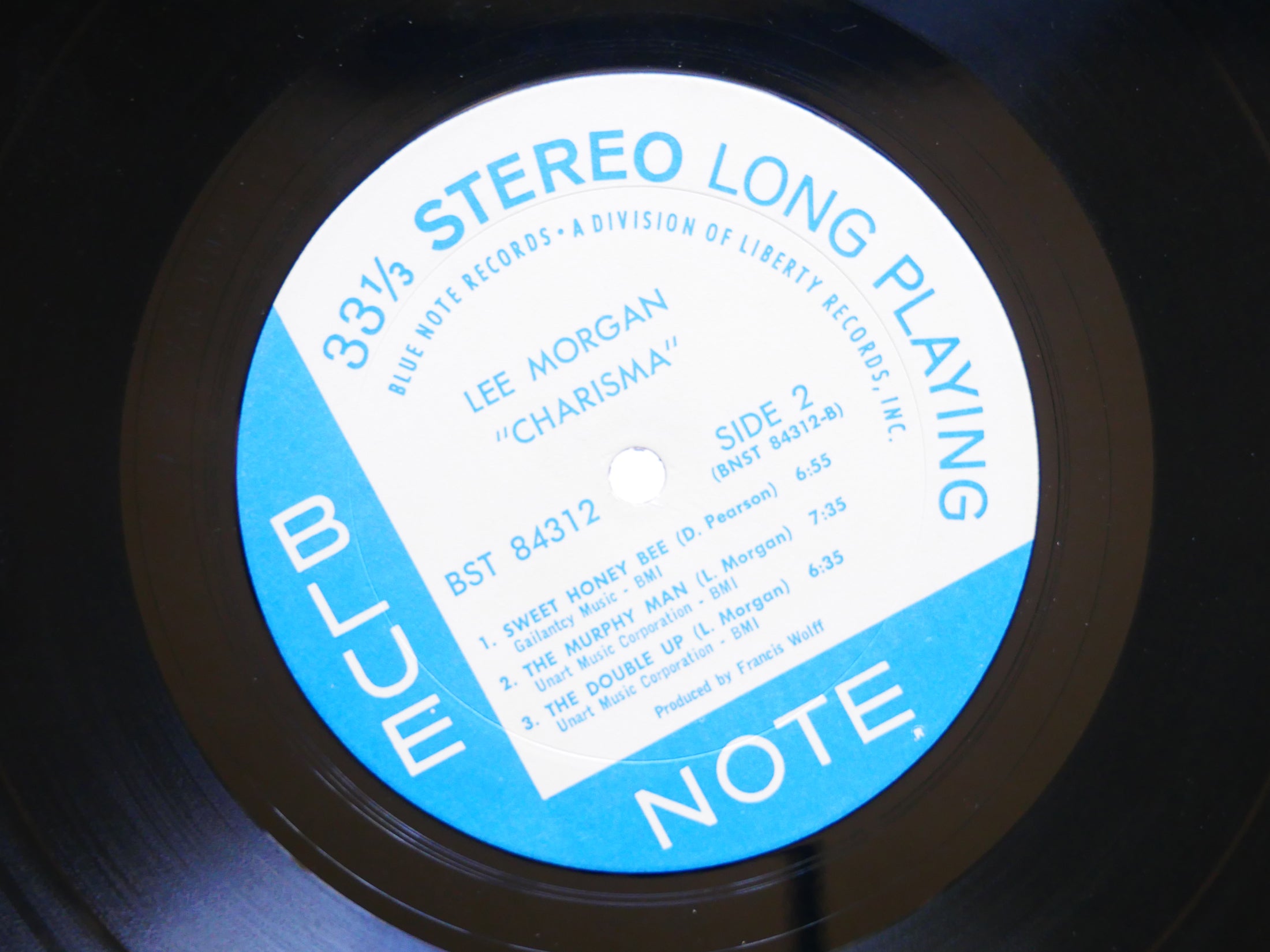 LEE MORGAN Charisma LP BLUE NOTE BST 84312 US 1969 RVG Hank Mobley Jackie McLean