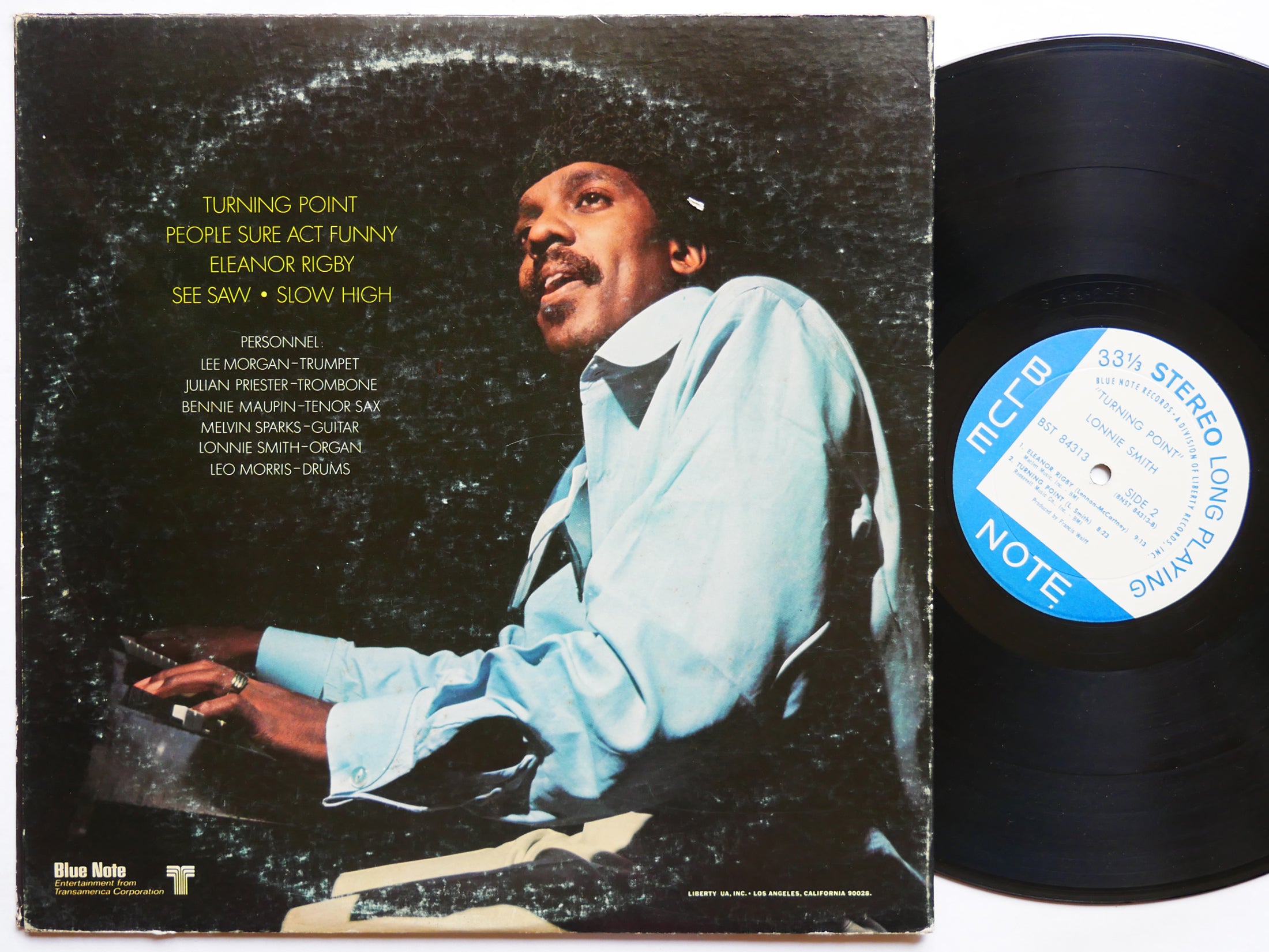 LONNIE SMITH Turning Point LP BLUE NOTE 84313 US 1969 Lee Morgan Bennie Maupin