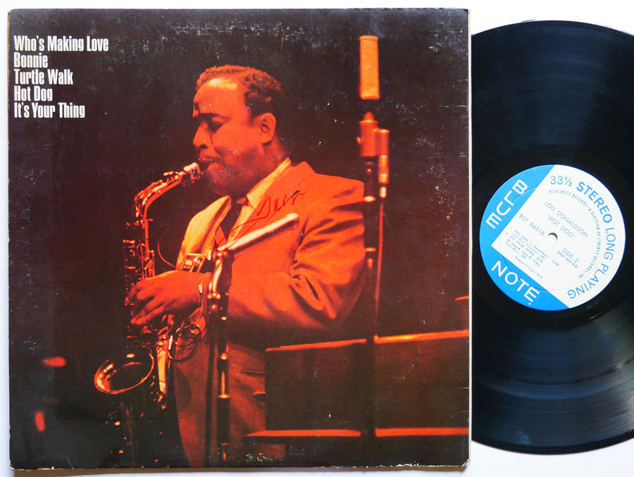 LOU DONALDSON Hot Dog LP BLUE NOTE 84318 US 1969 Melvin Sparks Charles Earland