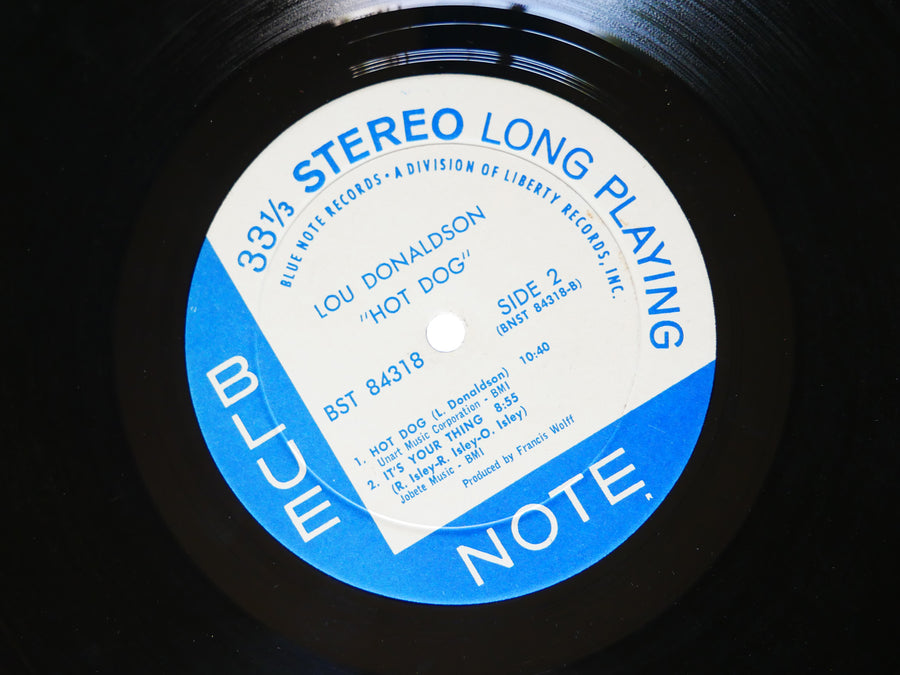 LOU DONALDSON Hot Dog LP BLUE NOTE 84318 US 1969 Melvin Sparks Charles Earland