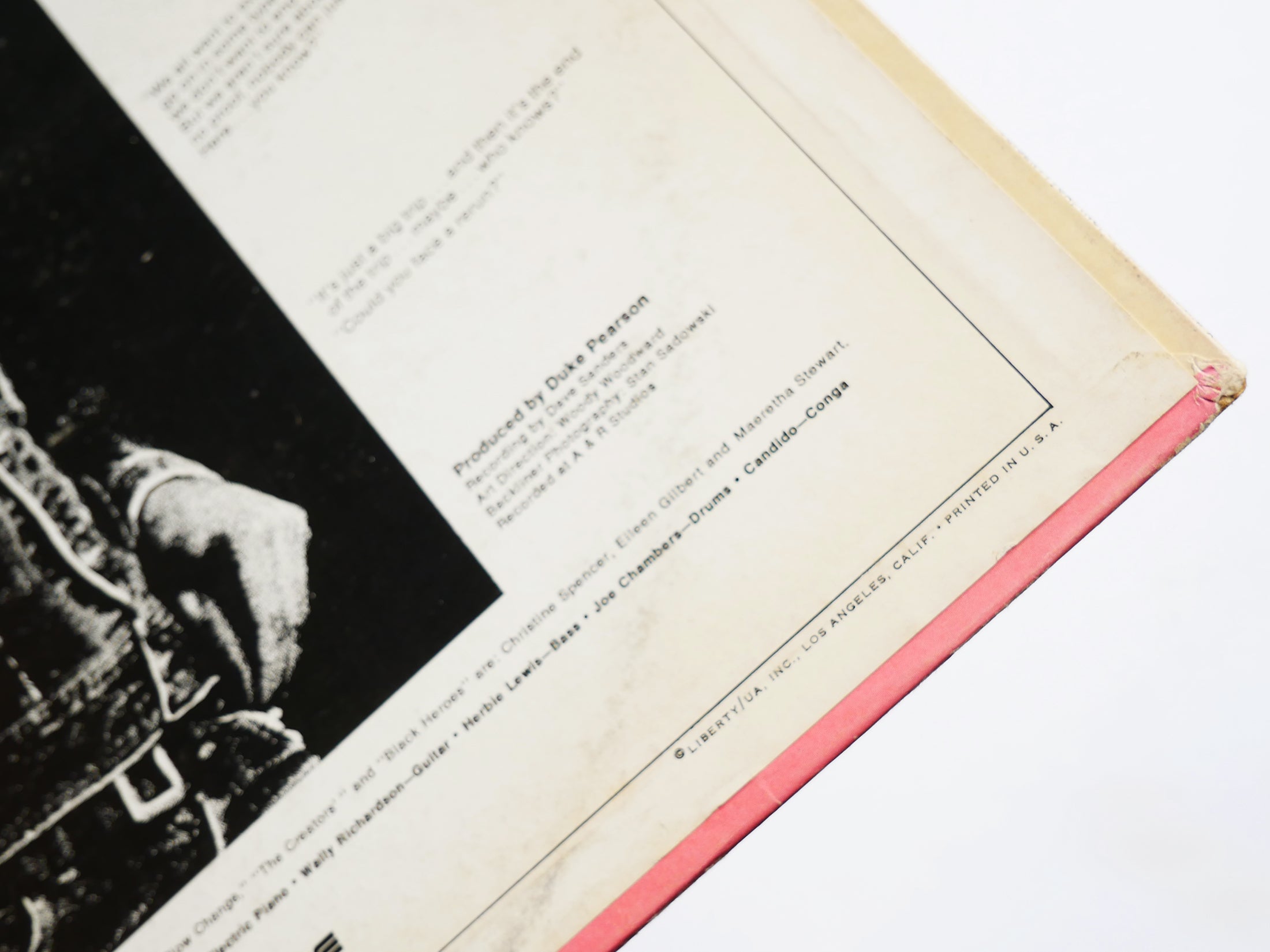 BOBBY HUTCHERSON HAROLD LAND Now! LP BLUE NOTE BST 84333 US 1970 Stanley Cowell