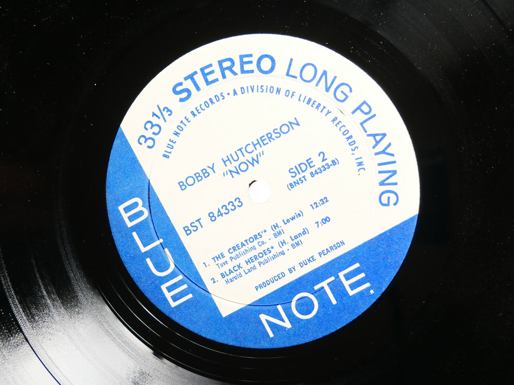 BOBBY HUTCHERSON HAROLD LAND Now! LP BLUE NOTE BST 84333 US 1970 Stanley Cowell