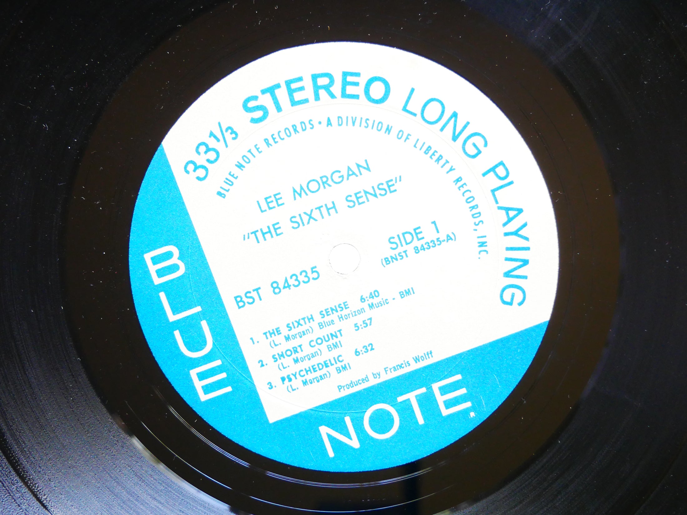 LEE MORGAN The Sixth Sense LP BLUE NOTE BST 84335 US 1969 RVG Jackie McLean