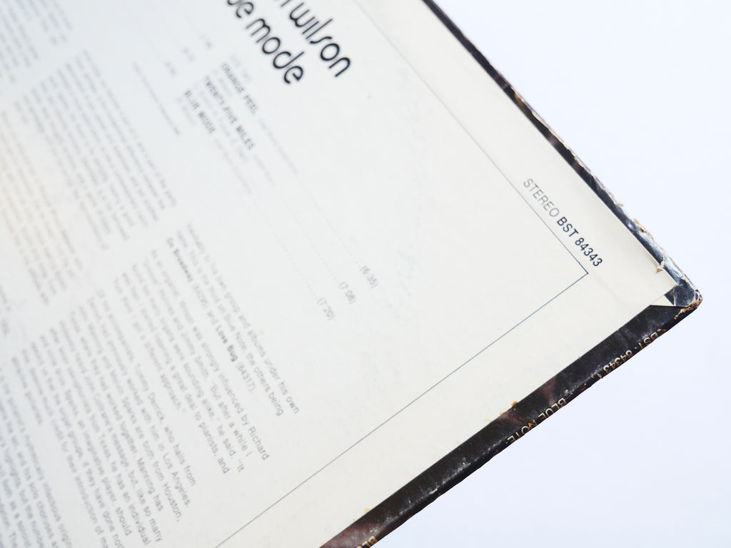 REUBEN WILSON Blue Mode LP BLUE NOTE BST 84343 US 1970 RVG Melvin Sparks VG+