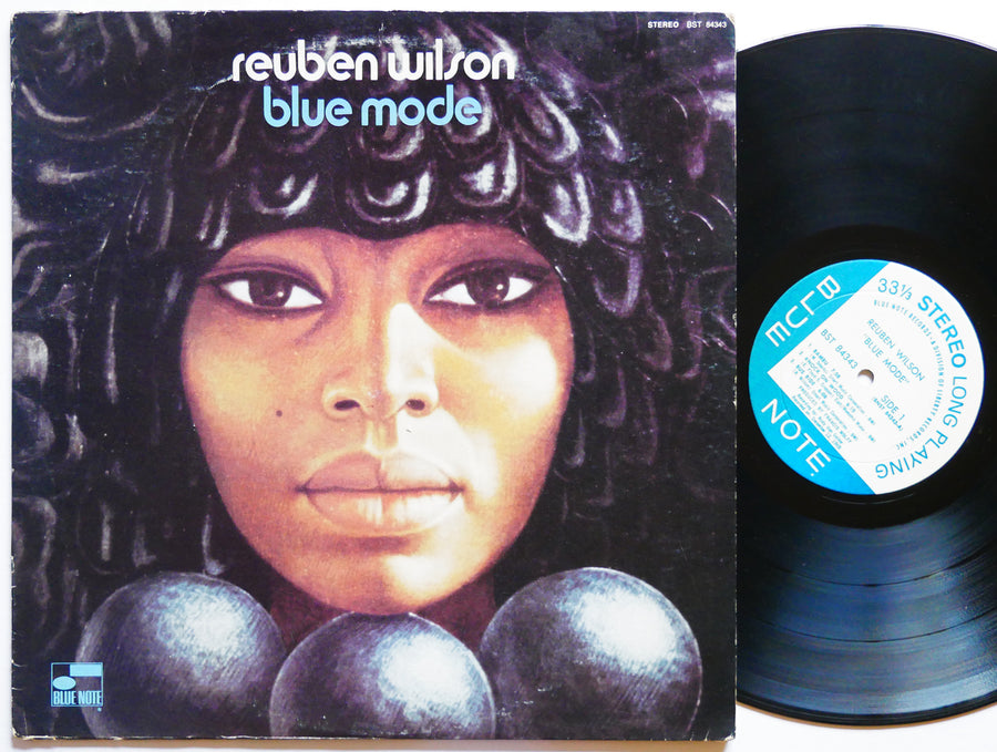 REUBEN WILSON Blue Mode LP BLUE NOTE BST 84343 US 1970 RVG Melvin Sparks VG+