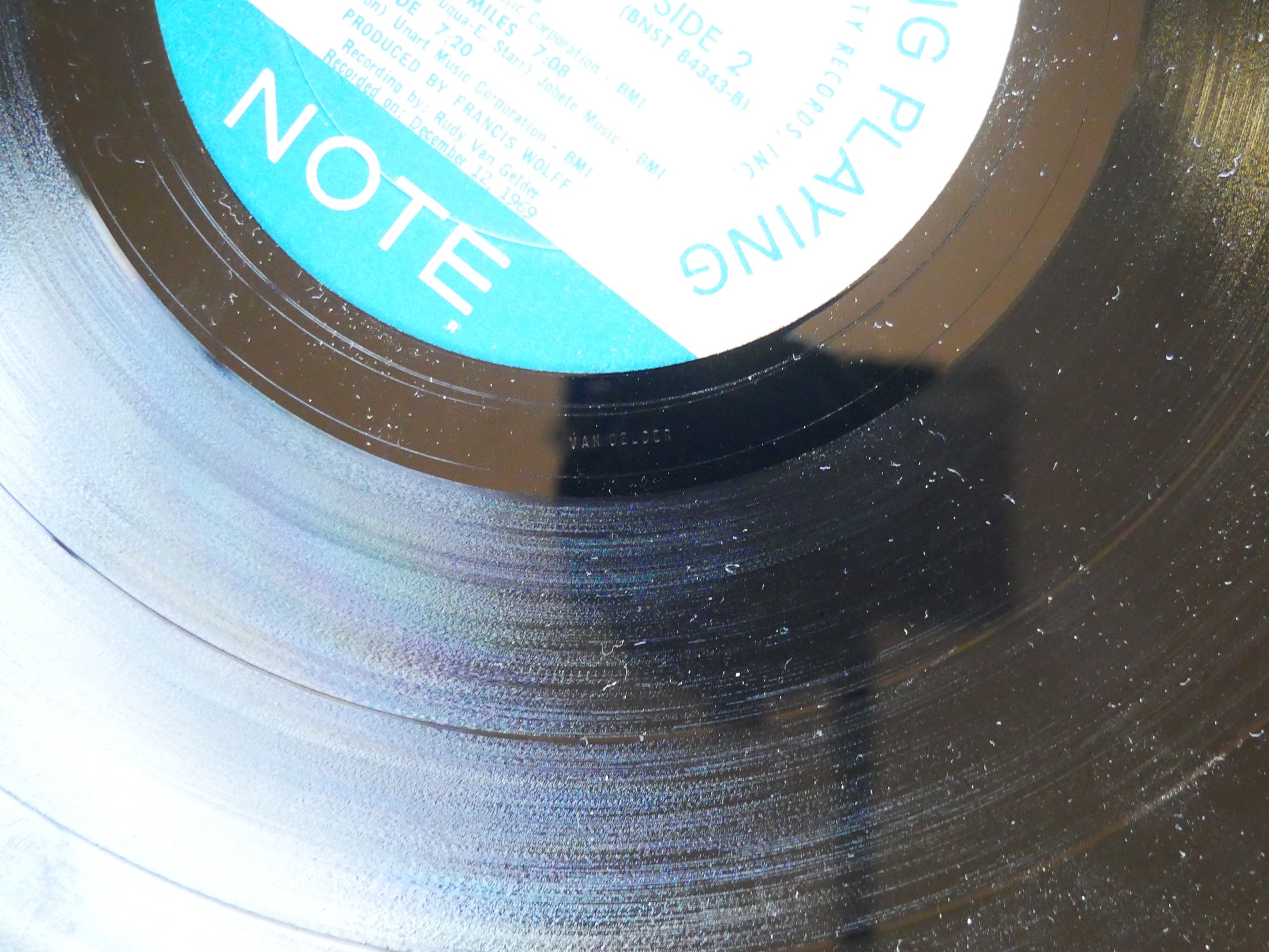 REUBEN WILSON Blue Mode LP BLUE NOTE BST 84343 US 1970 RVG Melvin Sparks VG+