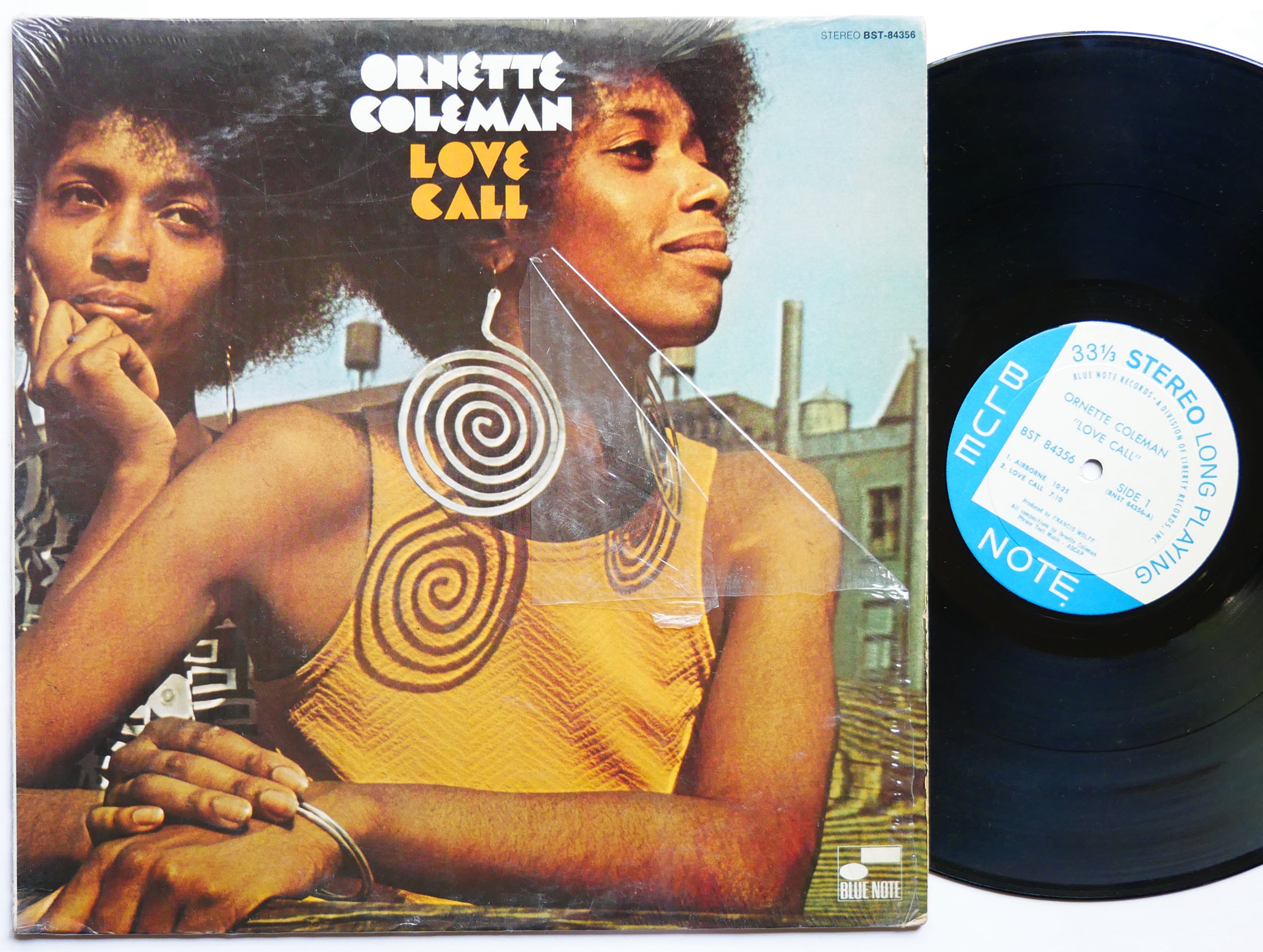 ORNETTE COLEMAN Love Call LP BLUE NOTE BST 84356 US 1971 RVG LIBERTY Elvin Jones