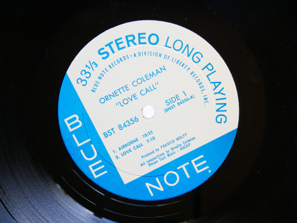 ORNETTE COLEMAN Love Call LP BLUE NOTE BST 84356 US 1971 RVG LIBERTY Elvin Jones